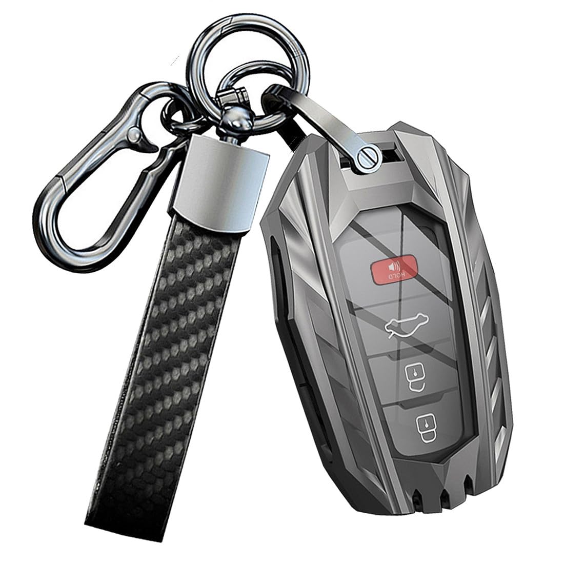 alloy Compatible Key fob Cover for Toyota Camry Highlander Avalon Prius Corolla Fortuner Land Cruiser accessories