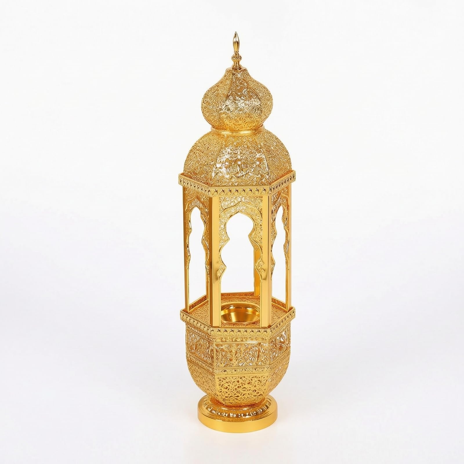 Quemador de s para Hogar Incienso Censer Aromatizador Difusor con Estructura Hueca Laterales Difunden Base Pedestal Adecuada para Recibidor Sala Área de Oración, Pequeño