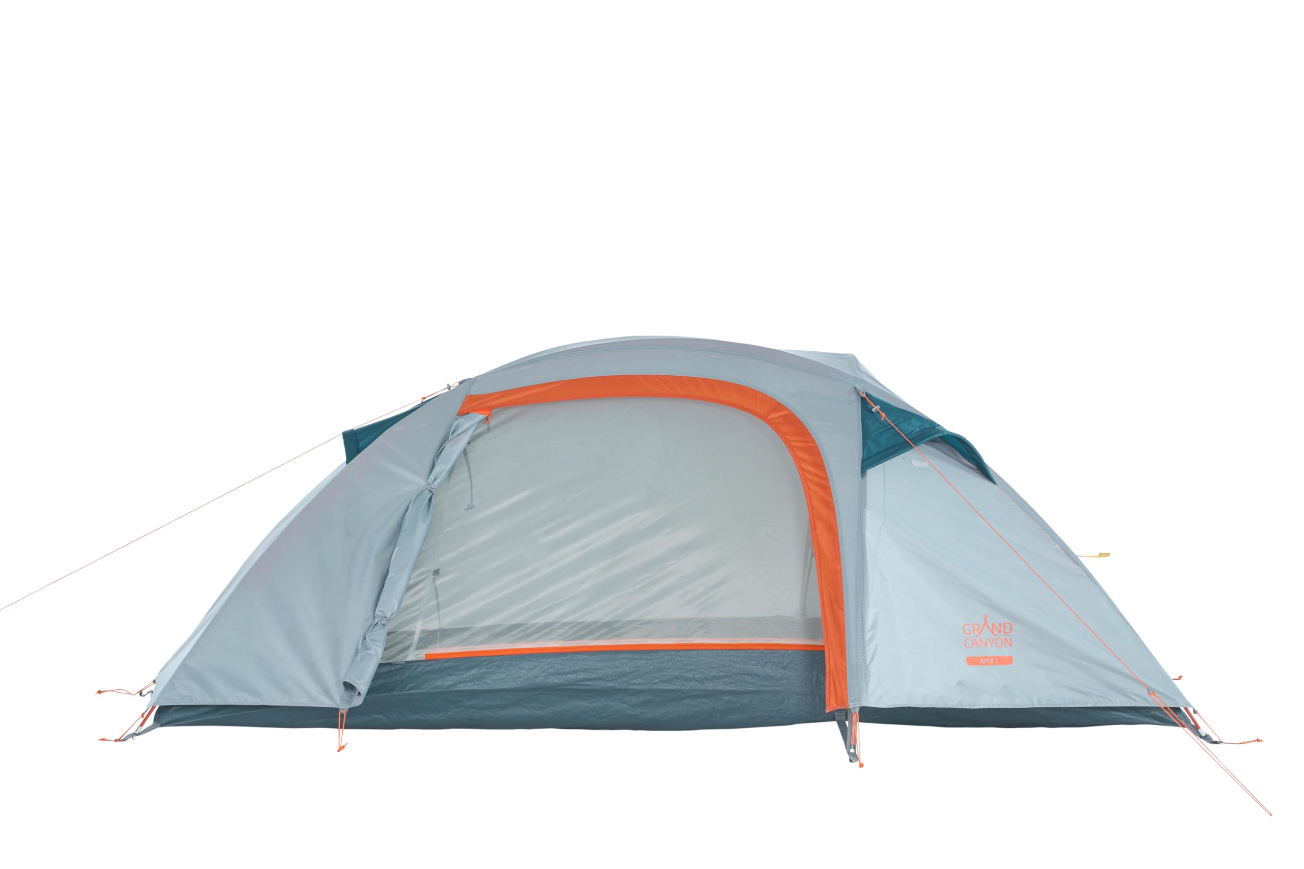 Rand Canyon APEX 1 / Tenda compatta per 1 persona con apsis, geodetica e autoportante, ideale per il trekking da solista, il campeggio e le avventure all'aria aperta