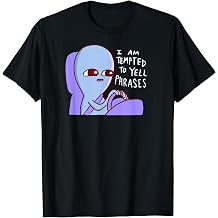 Threadless Nathan W. Pyle I Am Tempted To Yell Graphic T-Shirt