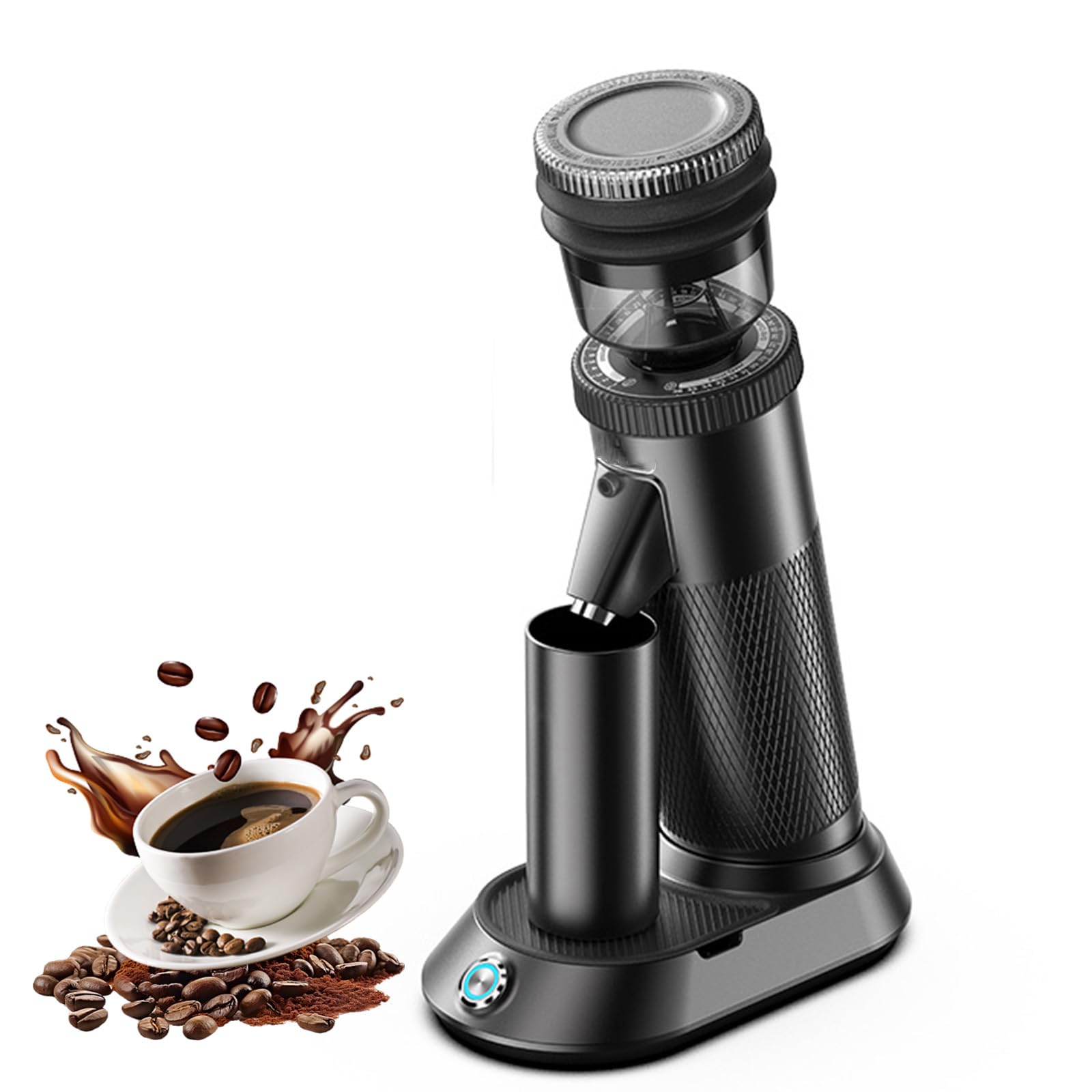 Moulin à café électrique pour bureaux et amateurs de café goutte à goutte