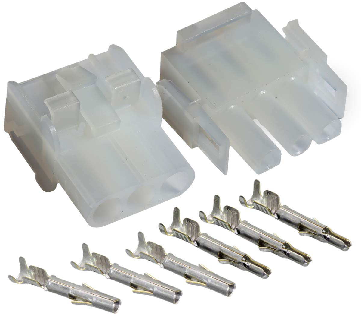 POLA。WHITE SX20g Molex -MLX 20A, Gauge Size w/14-20 AWG, Wire Connector