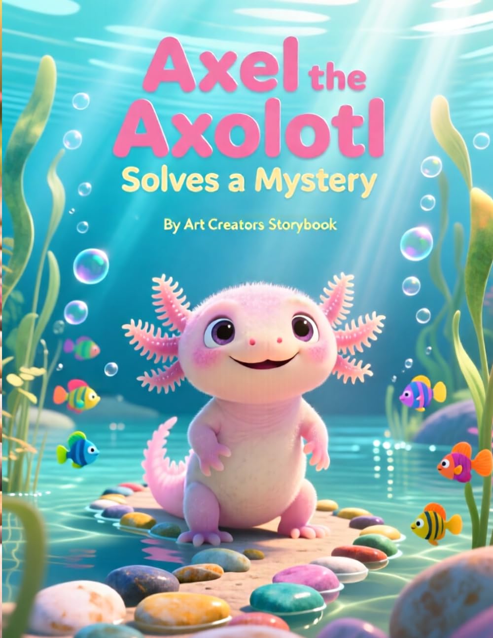 Axel the Axolotl Solves a Mystery: A Fun Children’s Story About Curiosity, Problem Solving, and Teamwork (Axel the Axolotl Social-Emotional Learning Series)