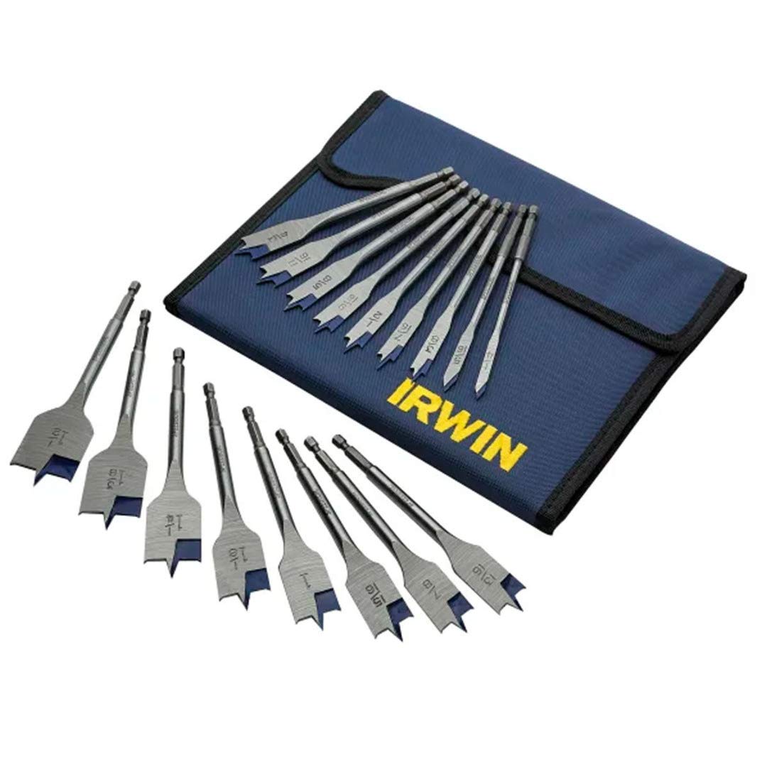 Blue Groove 4X Flat Bit Set, 17 Piece