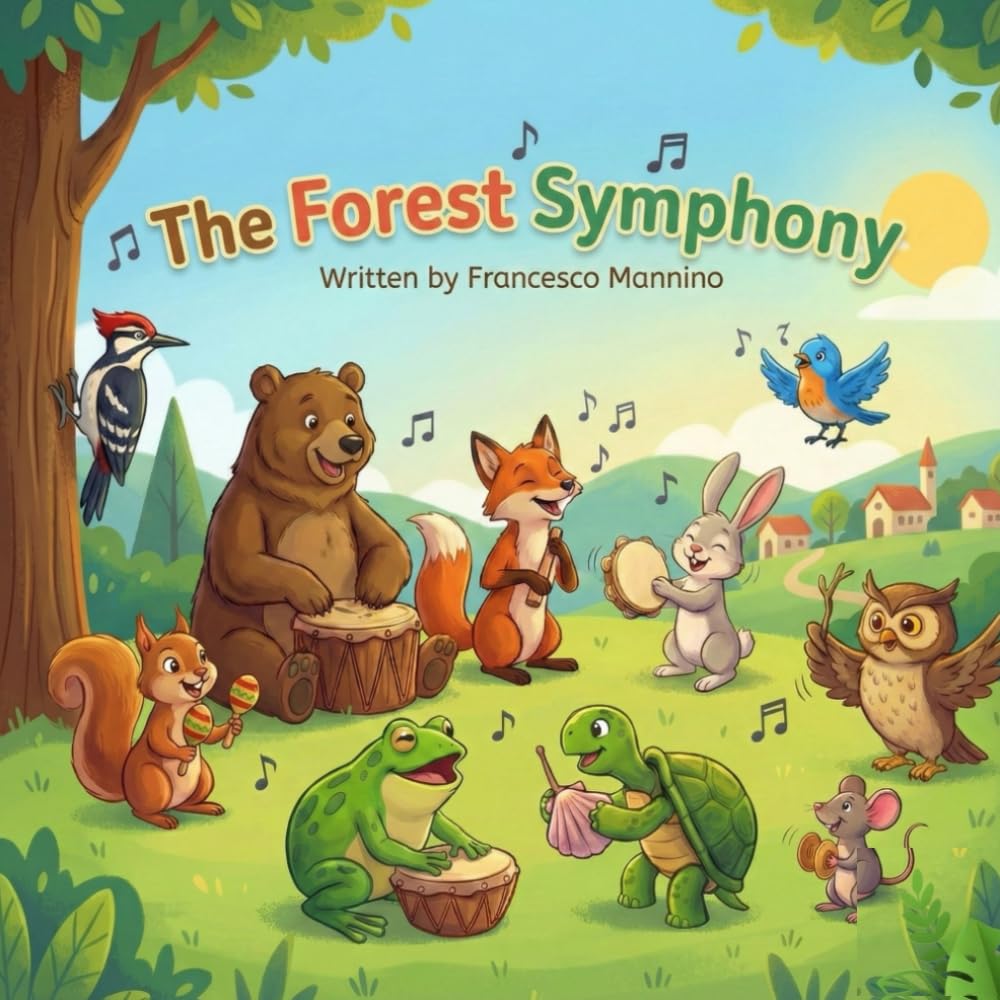 The Forest Symphony: A Musical Story & Activity Book for Kids: Learning Instruments, Teamwork, and Creativity (Includes Coloring Pages & Lesson Plan)