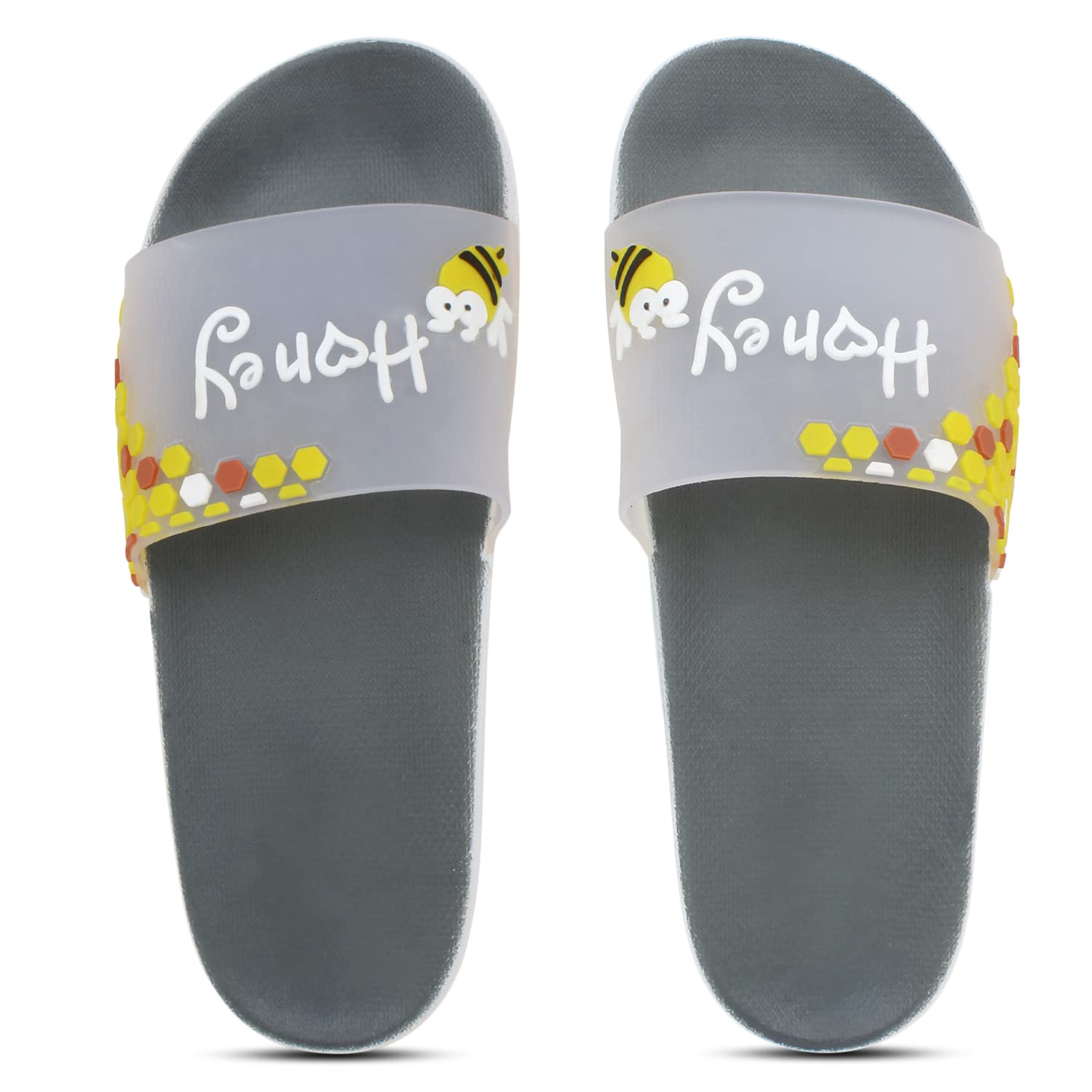 Pampy Angel Honey Beees Womens Flip Flops Slides Back Open Household Comfortable Slippers Grey,38 (Euro) (B0BC1JQD1P) Amazon Price History, Amazon Price Tracker