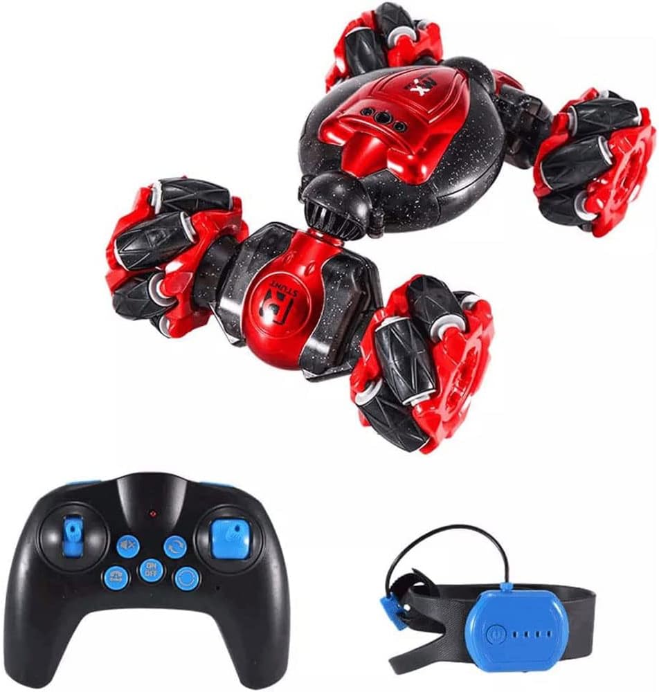 UJIKHSD 118 Scale Gesture Sensing Rc Stunt Car, 4WD Remote Control