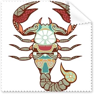 Scorpio Constellation Zodiac Symbol Cleaning Cloth Phone Screen Glasses Cleaner 5pcs