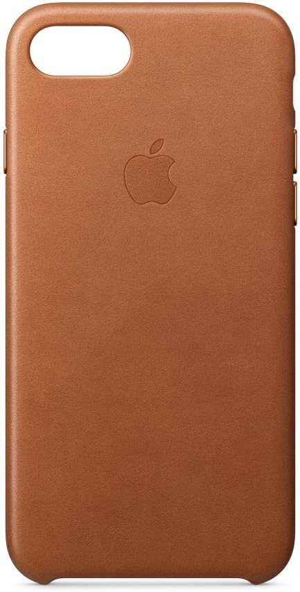 Apple iPhone 8 / 7 Leather Case - Saddle Brown