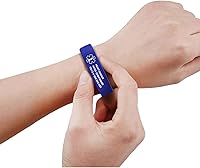 Vista 2 de MissNaNa Pulseras médicas de silicona personalizadas de varios colores, pulsera de alerta de identificación de emergencia grabada para mujeres