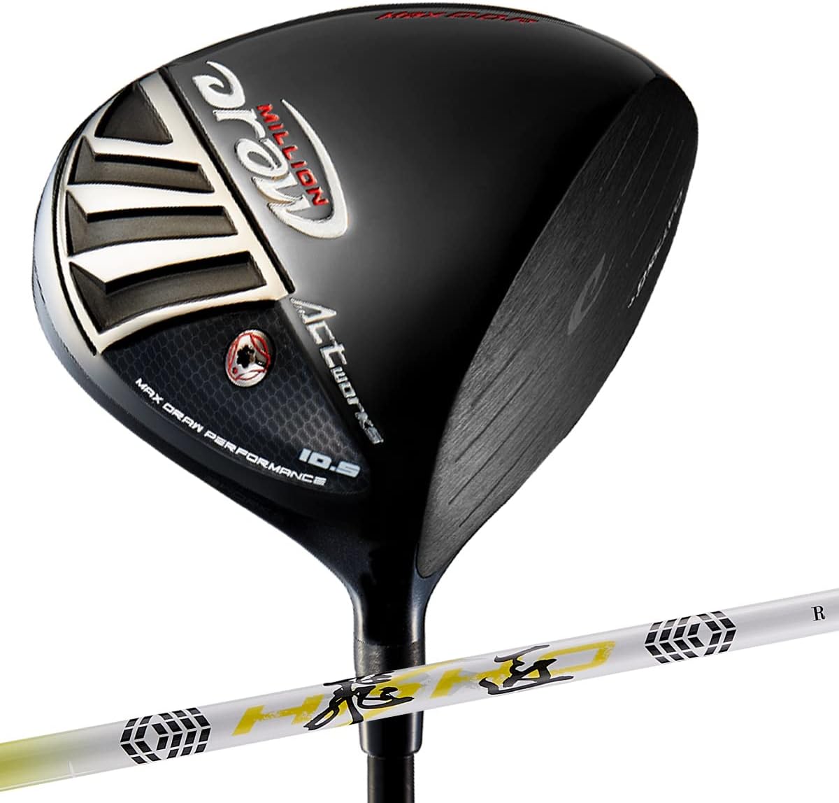 [公式]WORKS GOLF(ワークスゴルフ) 高反発 ドライバー ミリオンドロー カスタムシャフト ドラコン シニア アベレージ 