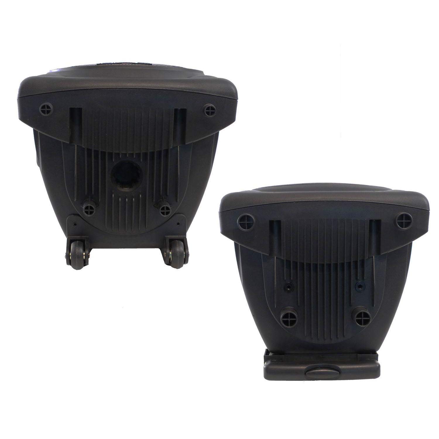 Enceinte Active DJ 500W USB/MP3 Ibiza PORT10VHF-BT + 2 Mini Derby Kolor RVB Sono DJ PA Fete Soiree
