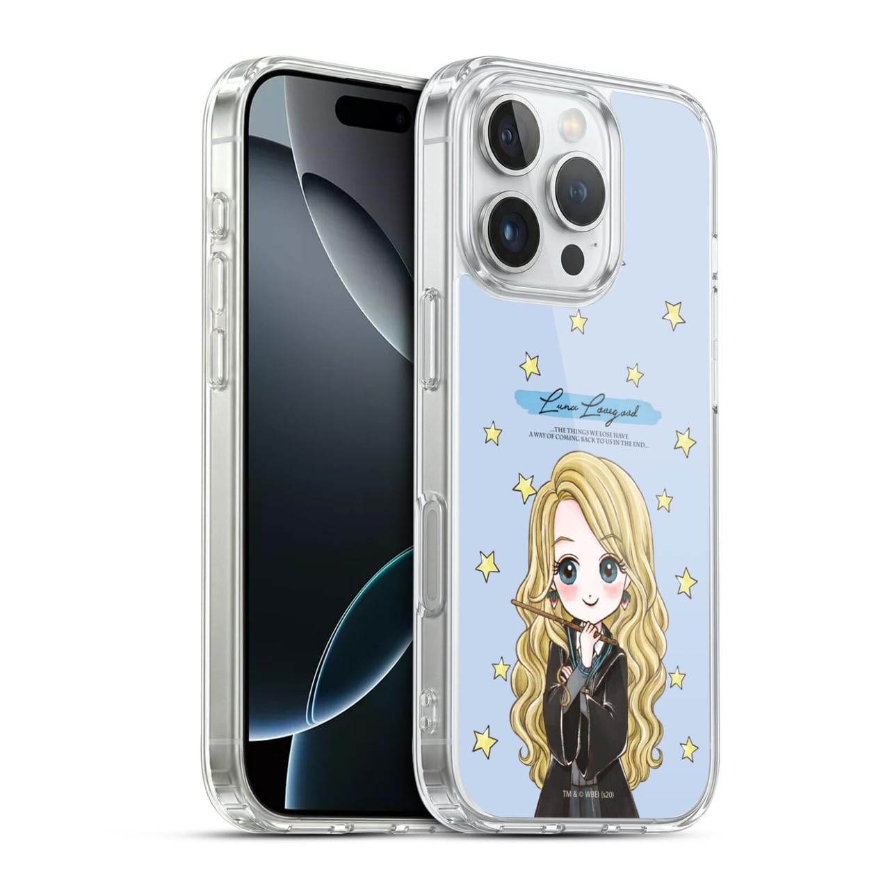 Head Case Designs Licenciado Oficialmente Harry Potter Patrón Luna Reliquias de la Muerte XXXVII Caso Funda de Gel Suave Compatible con Apple iPhone 12 / iPhone 12 Pro — view 108