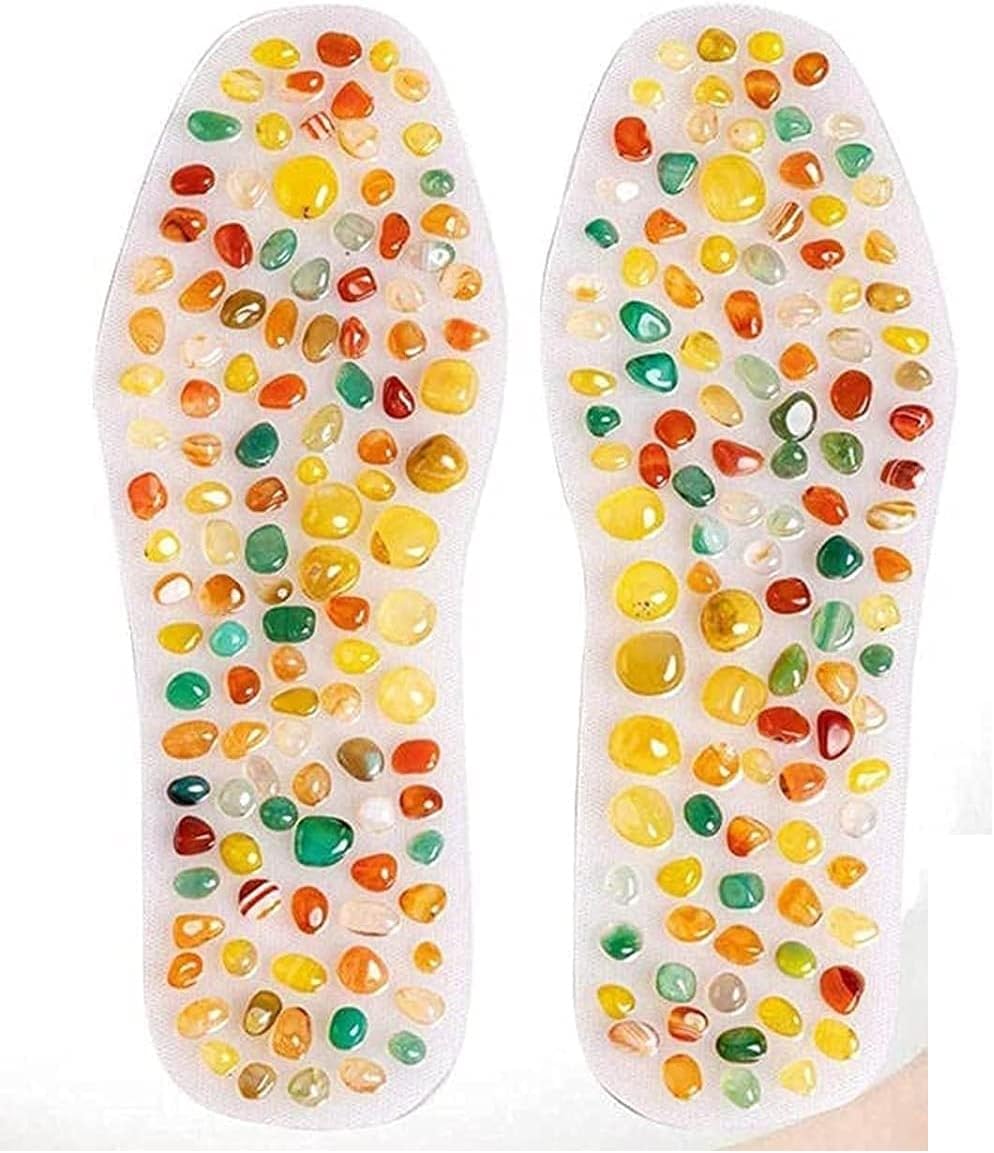 Massaging Insoles, Acupressure Reflexology Gel