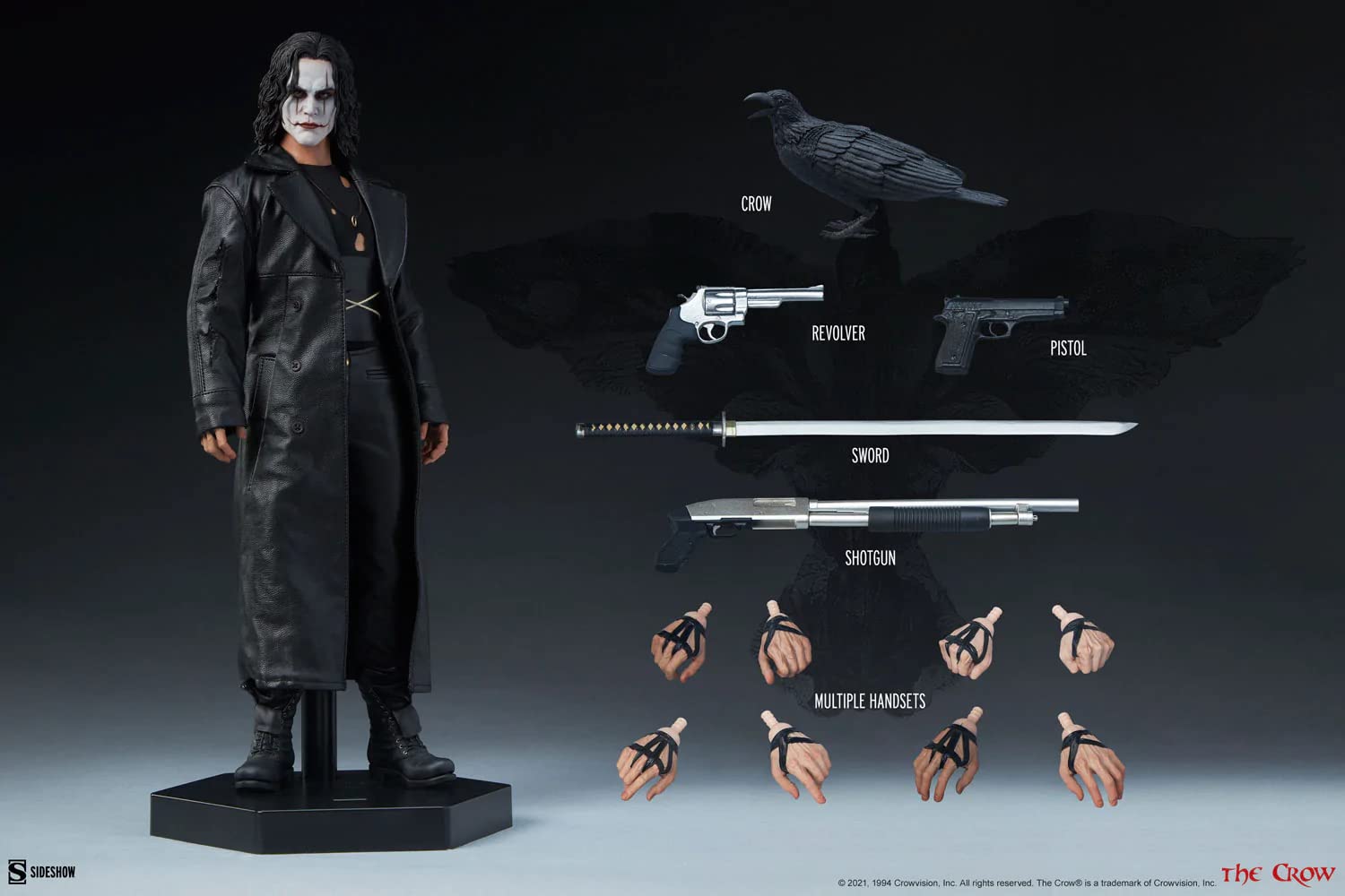Amazon.co.jp: Sidesshow 1:6 The Crow : おもちゃ