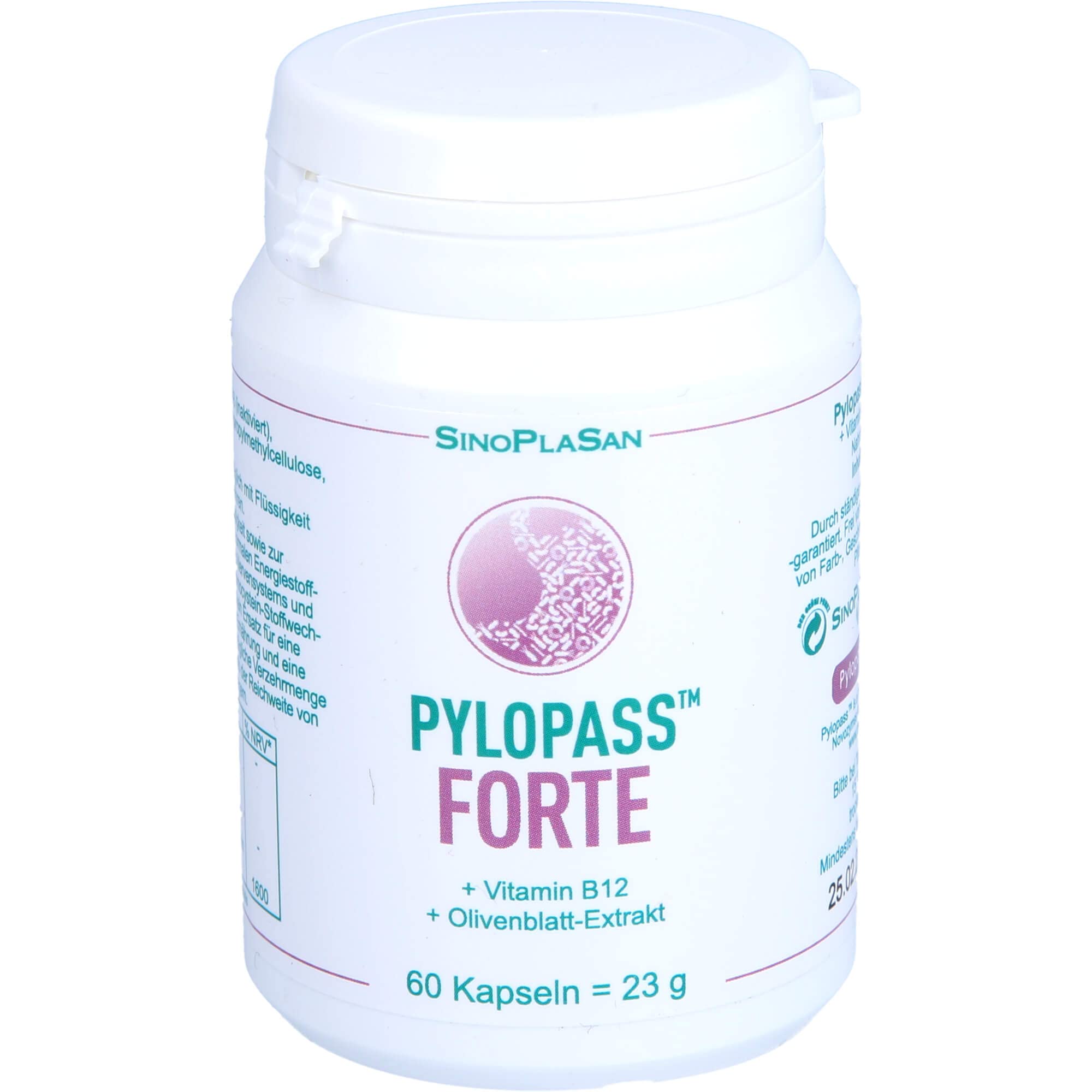 SinoPlaSan Pylopass forte Kapseln, 60 St. Kapseln