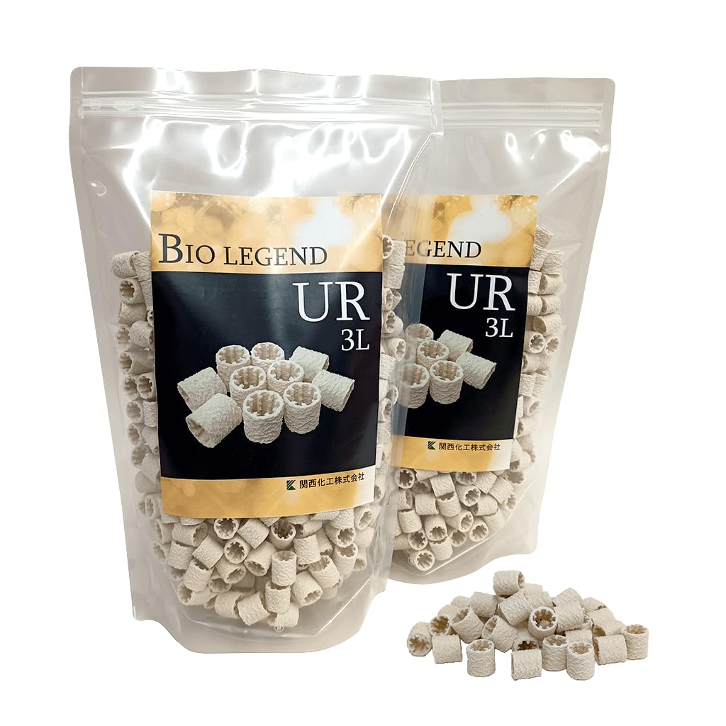 Amazon | 関西化工 ろ材 PP製 リング 発泡 担体 ろ過 淡水・海水両用