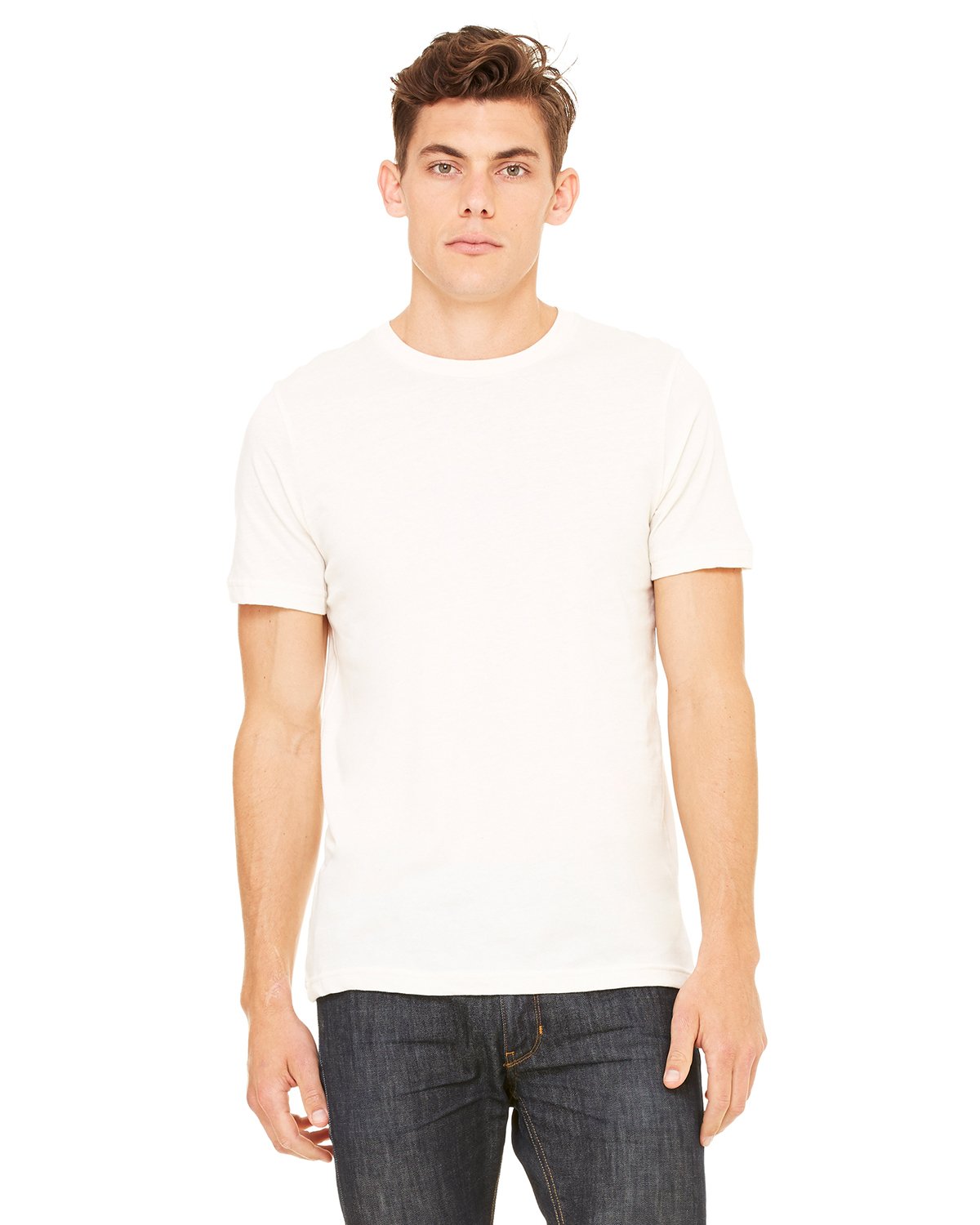 Men's Taped Shoulders Crewneck T-Shirt