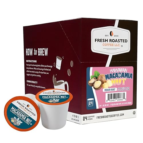Miniatura 123 de Fresh Roasted Coffee, Tostado italiano, oscuro, 96 cápsulas para cafeteras K Cup