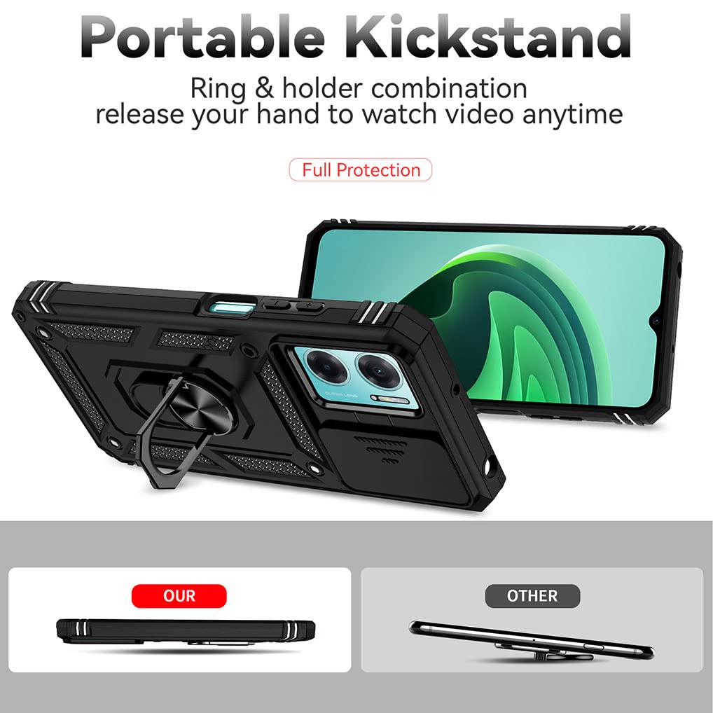SEAHAI Cover Per Xiaomi Redmi 10 5G / Note 11E, Custodia Ultra