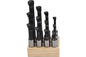 Carbide Tipped 12-piece 3/4" Boring Bar Set C6