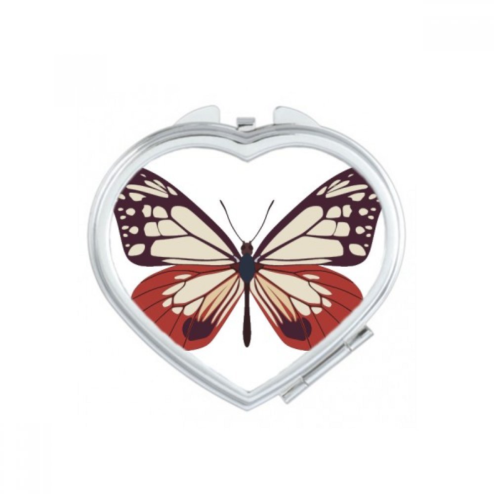 Miroir de poche papillon : accessoire maquillage portable et mignon
