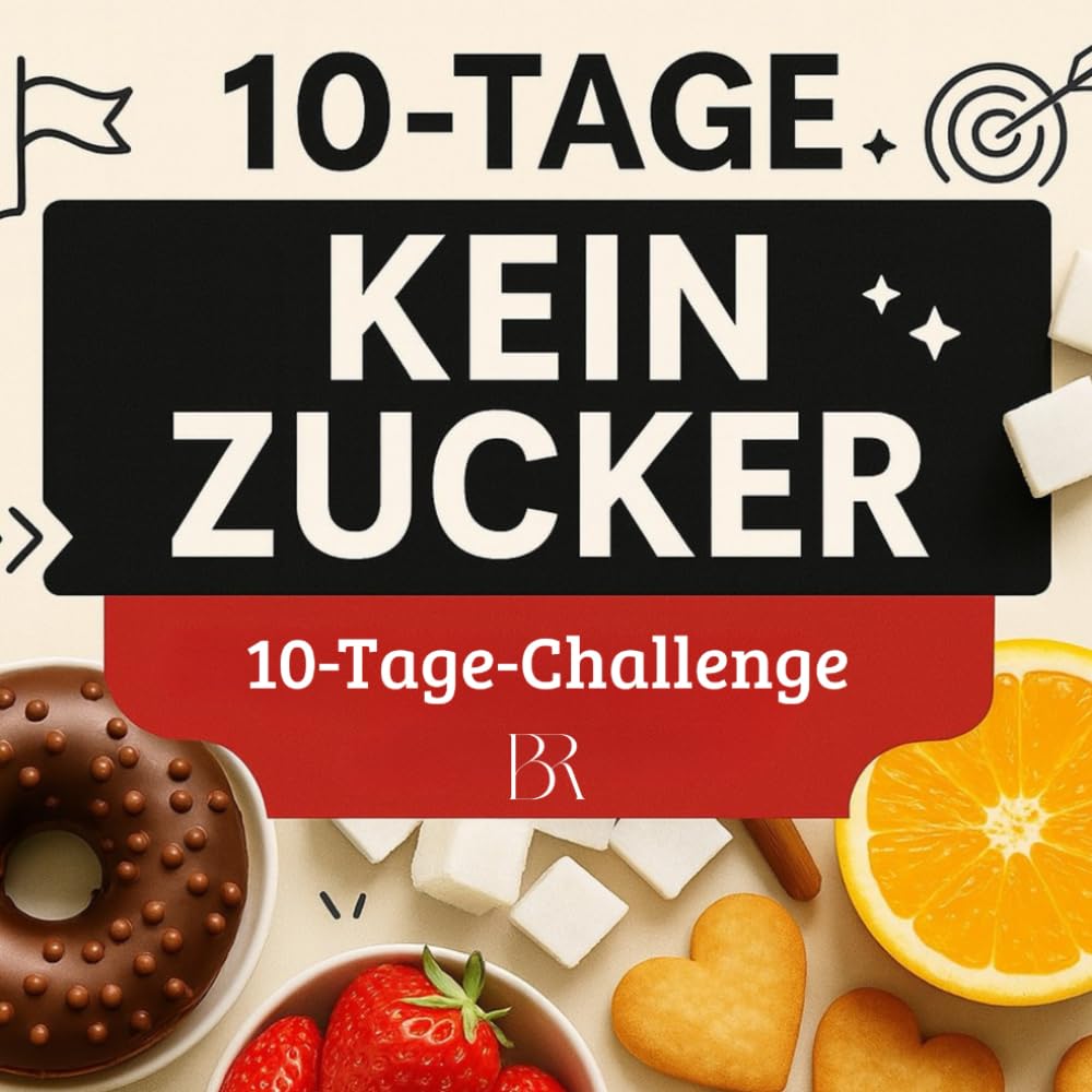 10-Tage-Challenge: Zuckerfrei – Kein Zucker in 10 Tagen: Mit täglichen Aufgaben, hilfreichen Fakten, Tipps und kleinen Rätseln für deinen Zuckerentzug ... – Gesünder leben leicht gemacht)