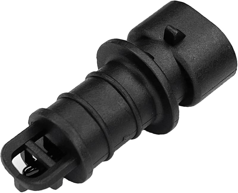 Sensor de temperatura do ar de admissão QQWD 12160244 para Chevrolet, Buick e Cadillac – 1 unidade