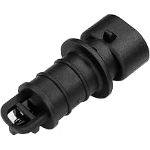 Intake Air Temperature Sensor for Car, 12160244 213-243 12110319 for Chevy Blazer Astro Cavalier Impala Corvette Camaro S10, Buick Century Lesabre, Cadillac, Air Charge Temperature Sensor