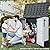 YITAHOME Resin Tool Shed, 36 Cu Ft Waterproof Outdoor Horizontal Storage, Weather-Resistant Utility Shed with Air Vent for Trash and Lockable Doors, Garden Tools, Light Gray