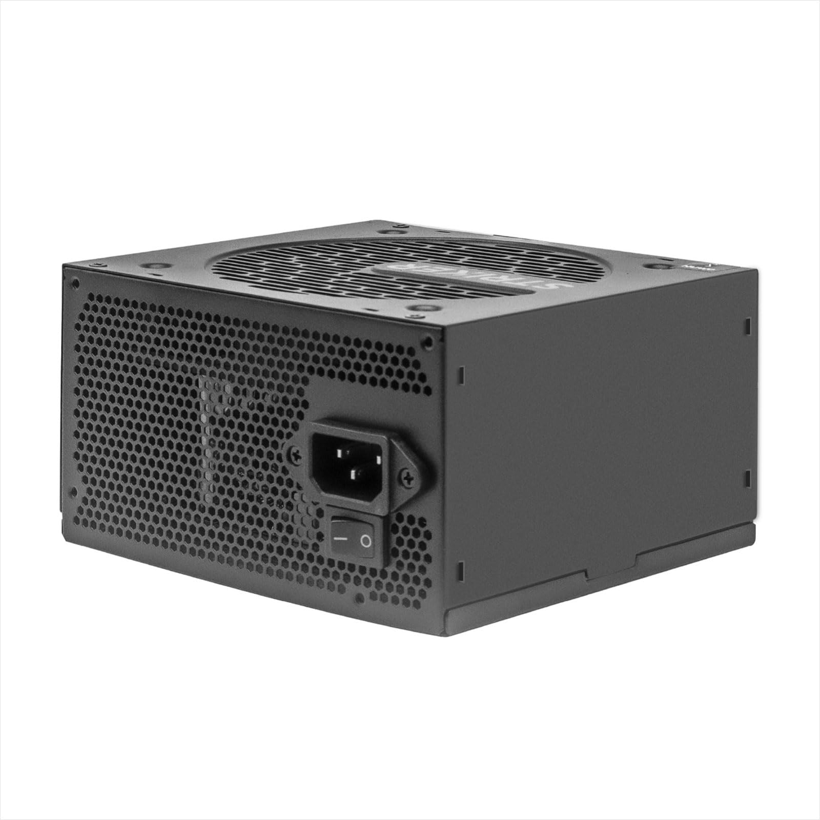 Nuwo Striker 550W ATX Zasilacz do PC Gaming 550 W 80+ Brązowy, DC do DC, Cichy wentylator 120 mm, aktywny PFC, płaskie kable