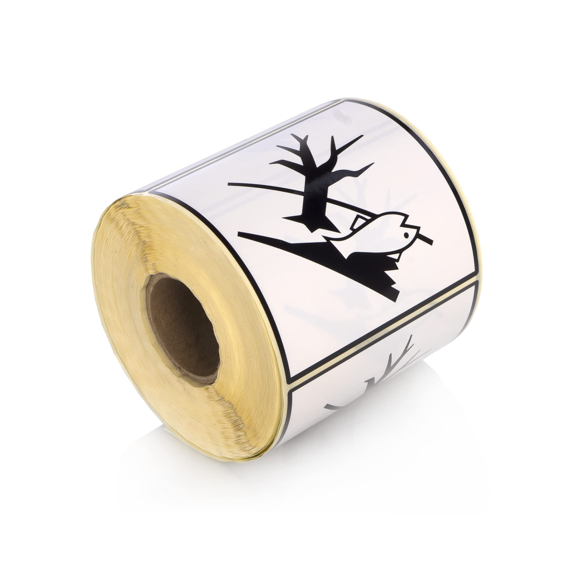 MD Labels 500 Dangerous Goods Labels - 100 x 100 mm - Environmentally Hazardous Substances - Stickers for Transporting Dangerous Goods - Image 3
