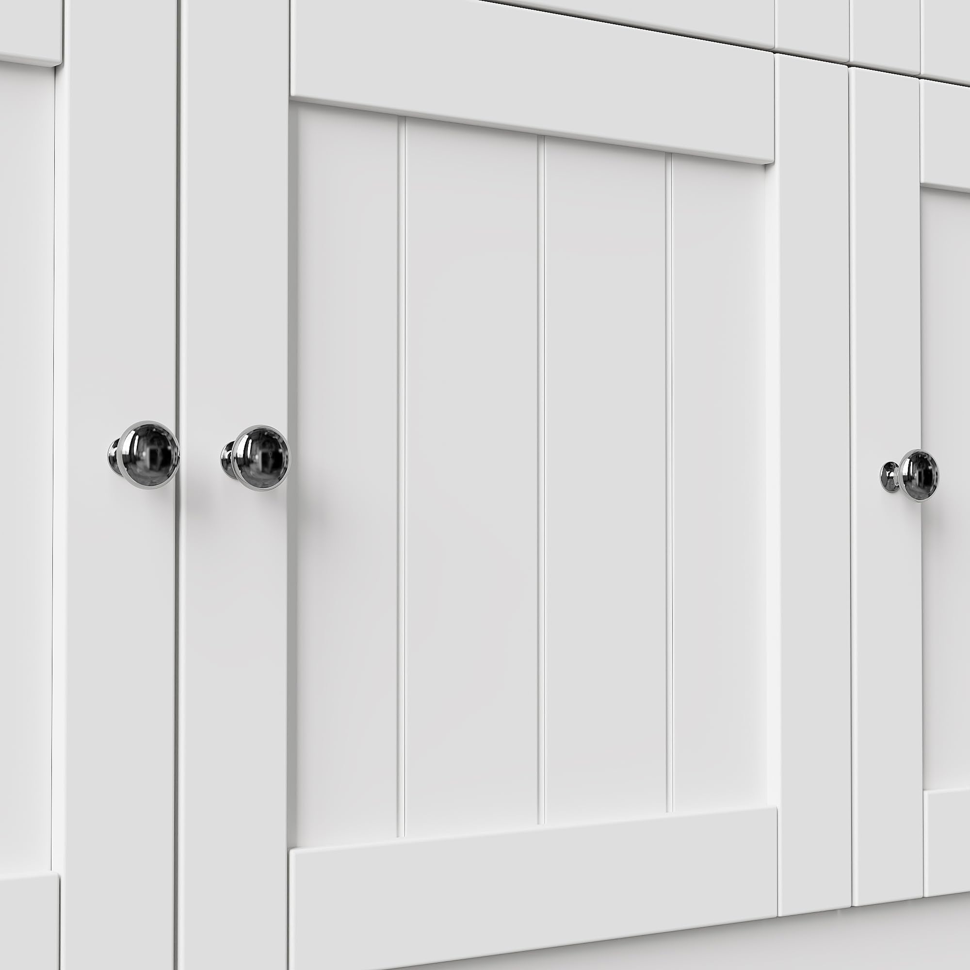 SACOOL Armadio alto 140 x 38,5 x 175 cm, per soggiorno, vetrina, cucina, sala da pranzo con cassetti, moderna e minimalista, per cucina, soggiorno, sala da pranzo, bianco