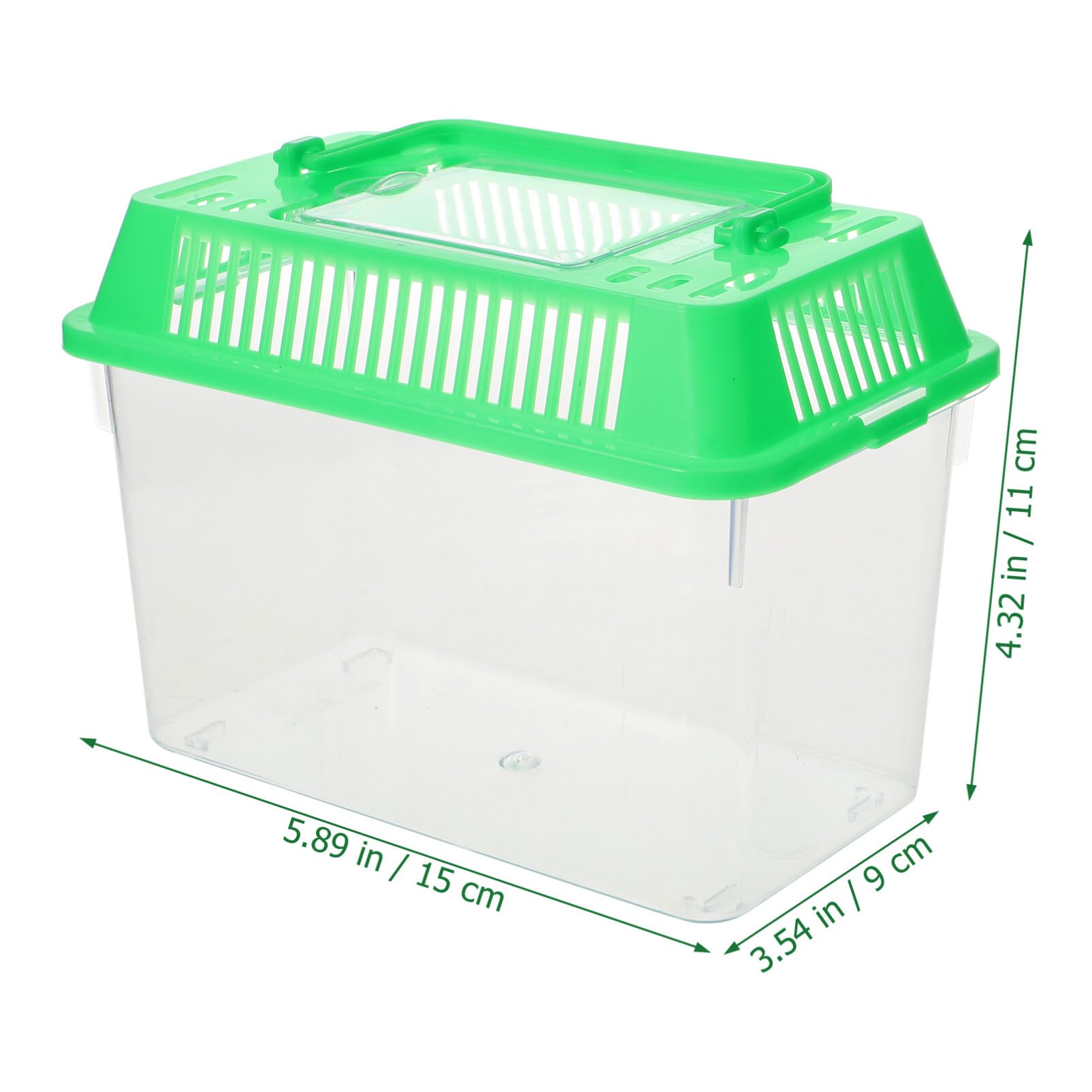 ULTECHNOVO Plastic Fish Aquarium, Mini Portable Tank - Image 2