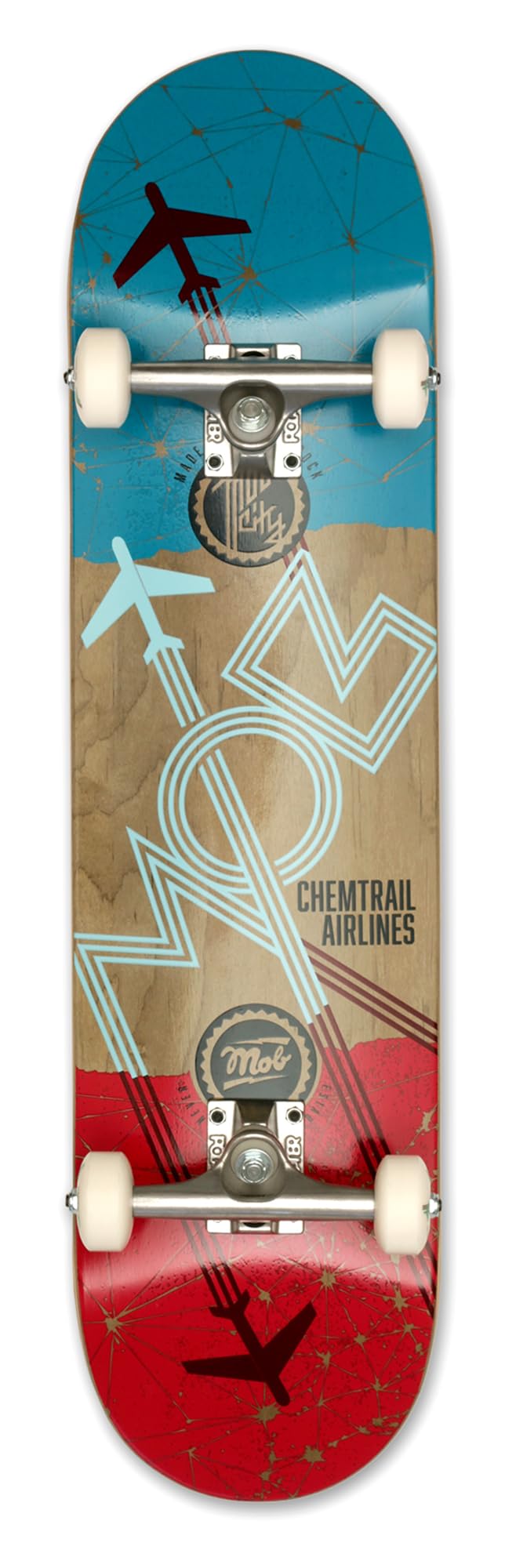 Produktbild von Skateboard Holzboard Ahornholz Für Anfänger