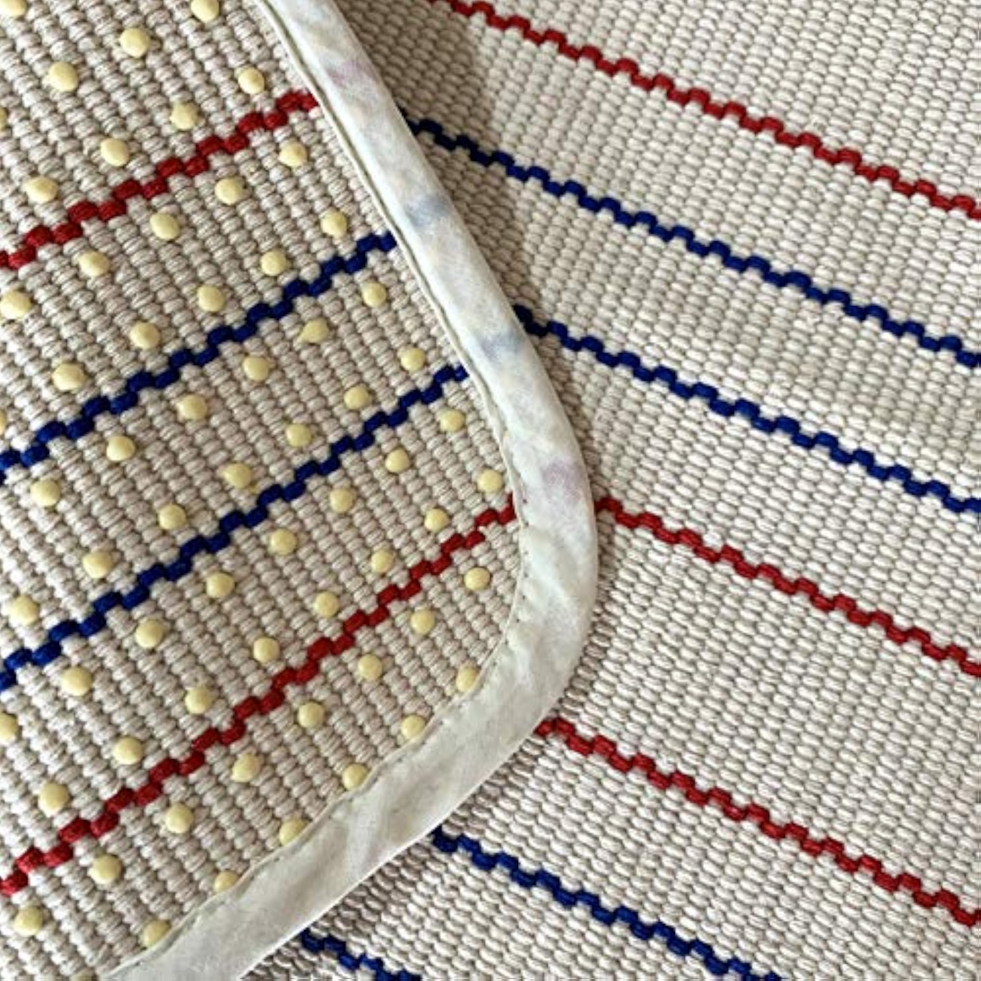 Montessori Cotton Work Rugs, Striped Design