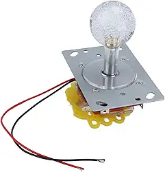 Hosi Bastão Arcade para máquina de garra e combate, joystick pequeno compacto com longa vida útil