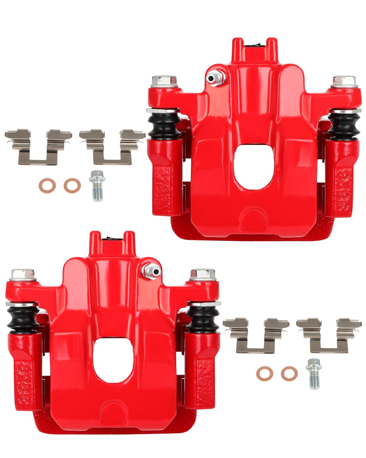 cciyu Rear Left &amp; Right Disc Brake Calipers Assembly 19B2675 19B2674