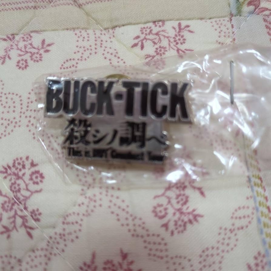 BUCK-TICK　ピンバッジ BUCK-TICK バクチク ピンバッジ ピンバッチ ツアーグッズ ライブ