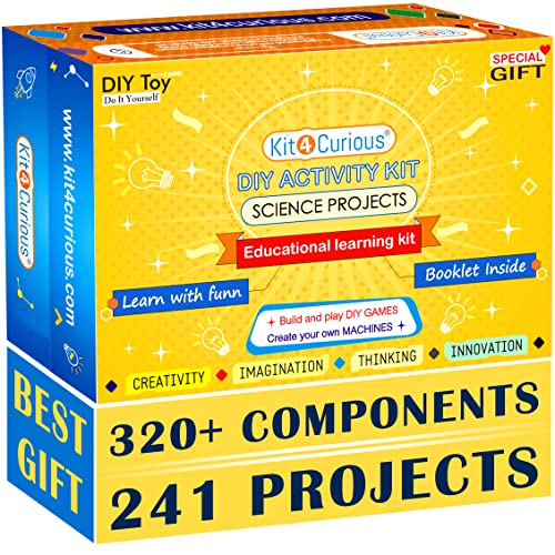 Kit4Curious® Science & Fun DIY activity learning educational STEM toy for 7+ years - tinkering, experiment, school project, innovation kit - Image 4