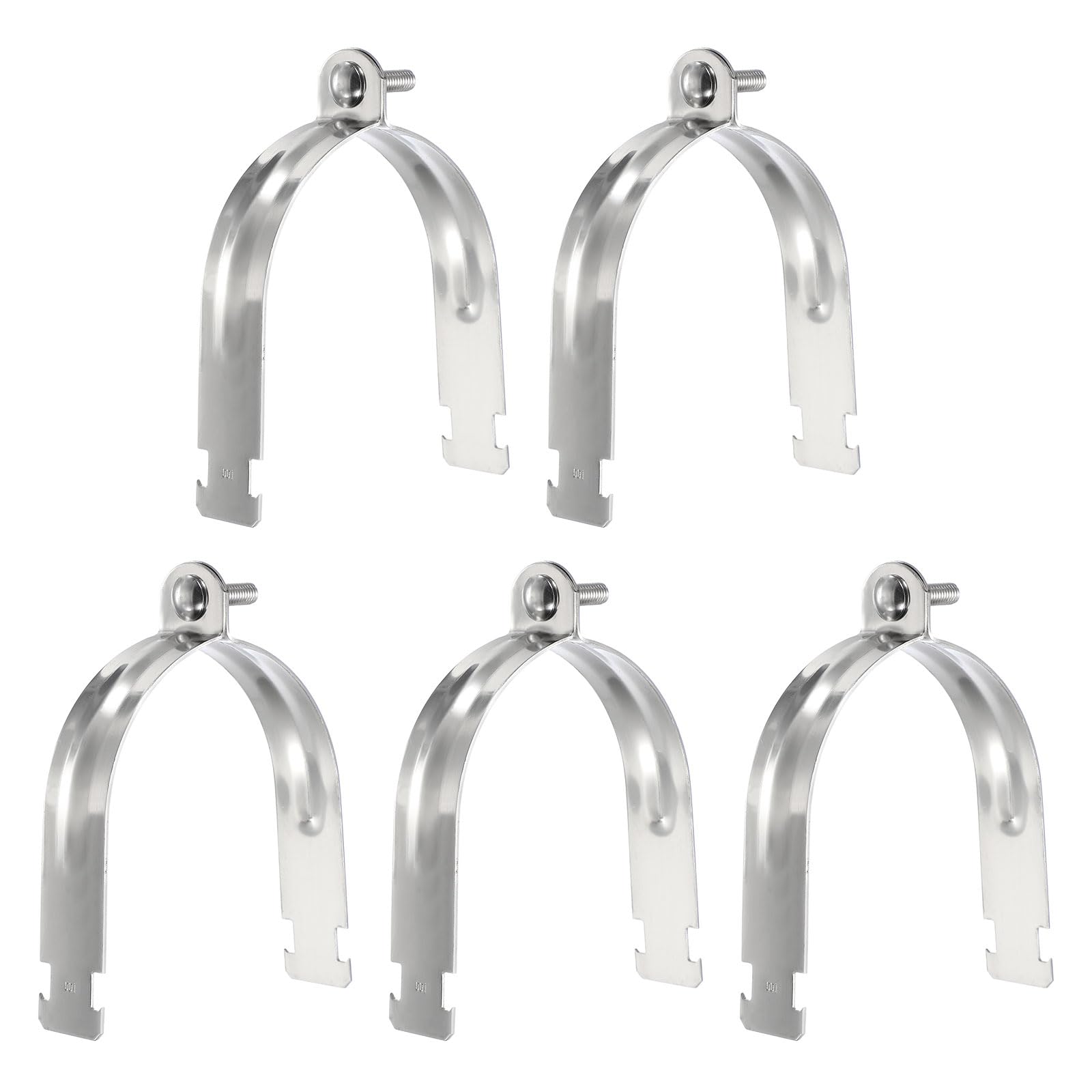 Collier de serrage EMT anti vibrations en acier inoxydable 15.5 cm