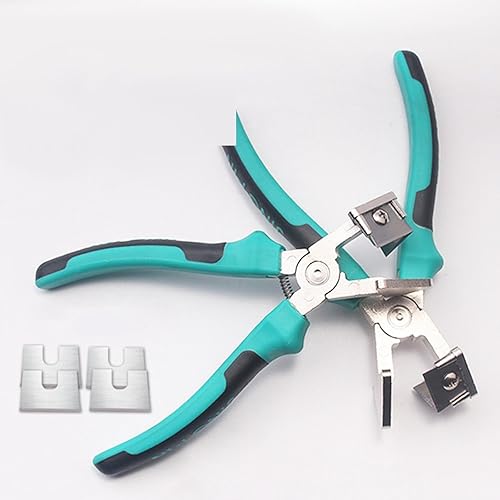 Miniatura 6 de Alicates de tira de tiempo Alicates de 90 grados Alicates antideslizantes con mango antideslizante en V Alicates