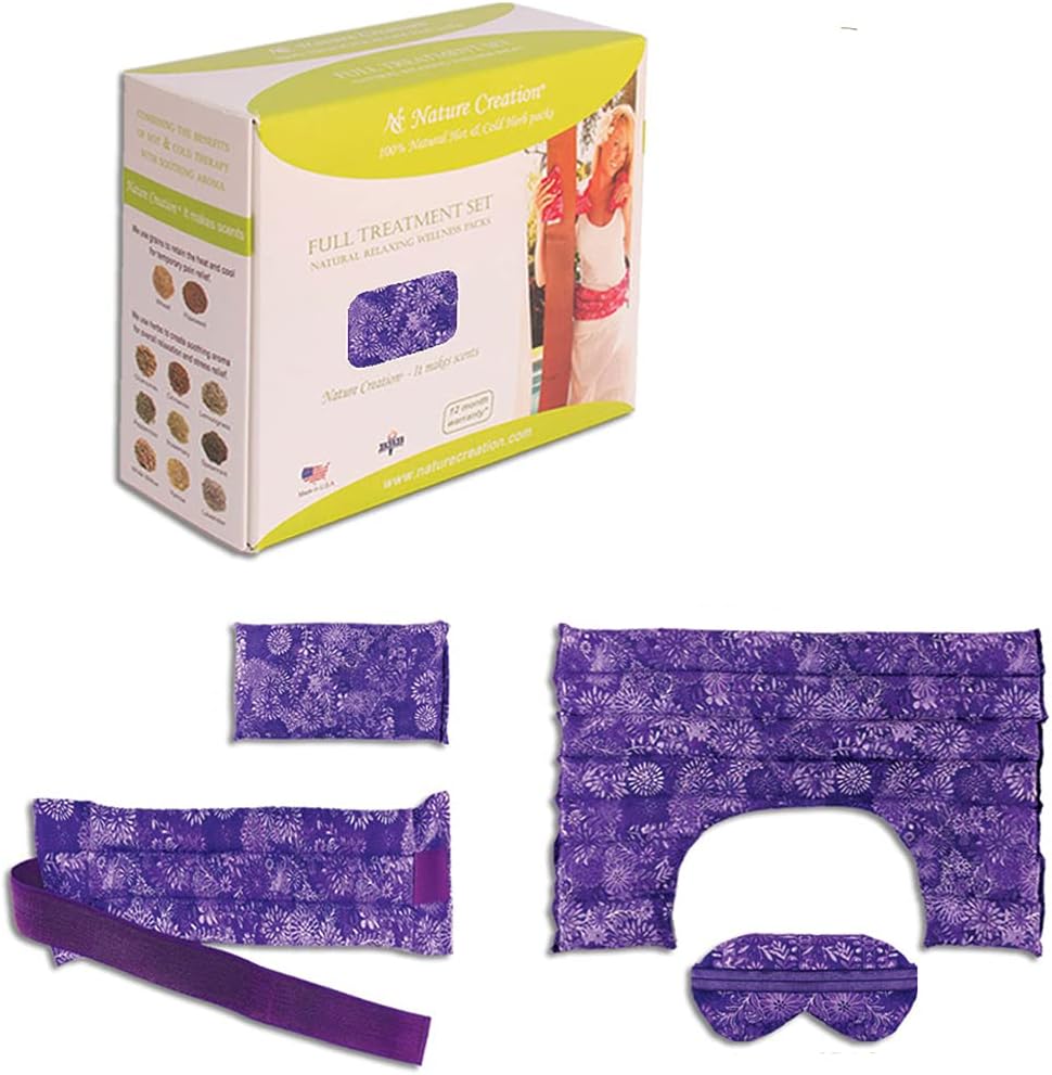 Nature Creation Full Treatment Set Herbal Heating Pad
