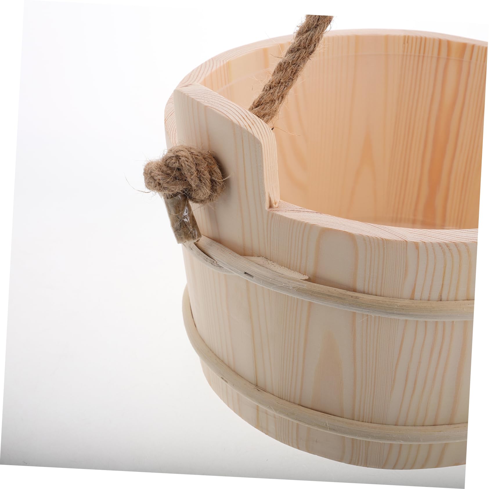 Cabilock Saunas De Interior Sala De Sauna Juego De Cubo Y Cucharón De Sauna Accesorio De Sauna De Vapor De Madera Suministros De Baño para Relajarse