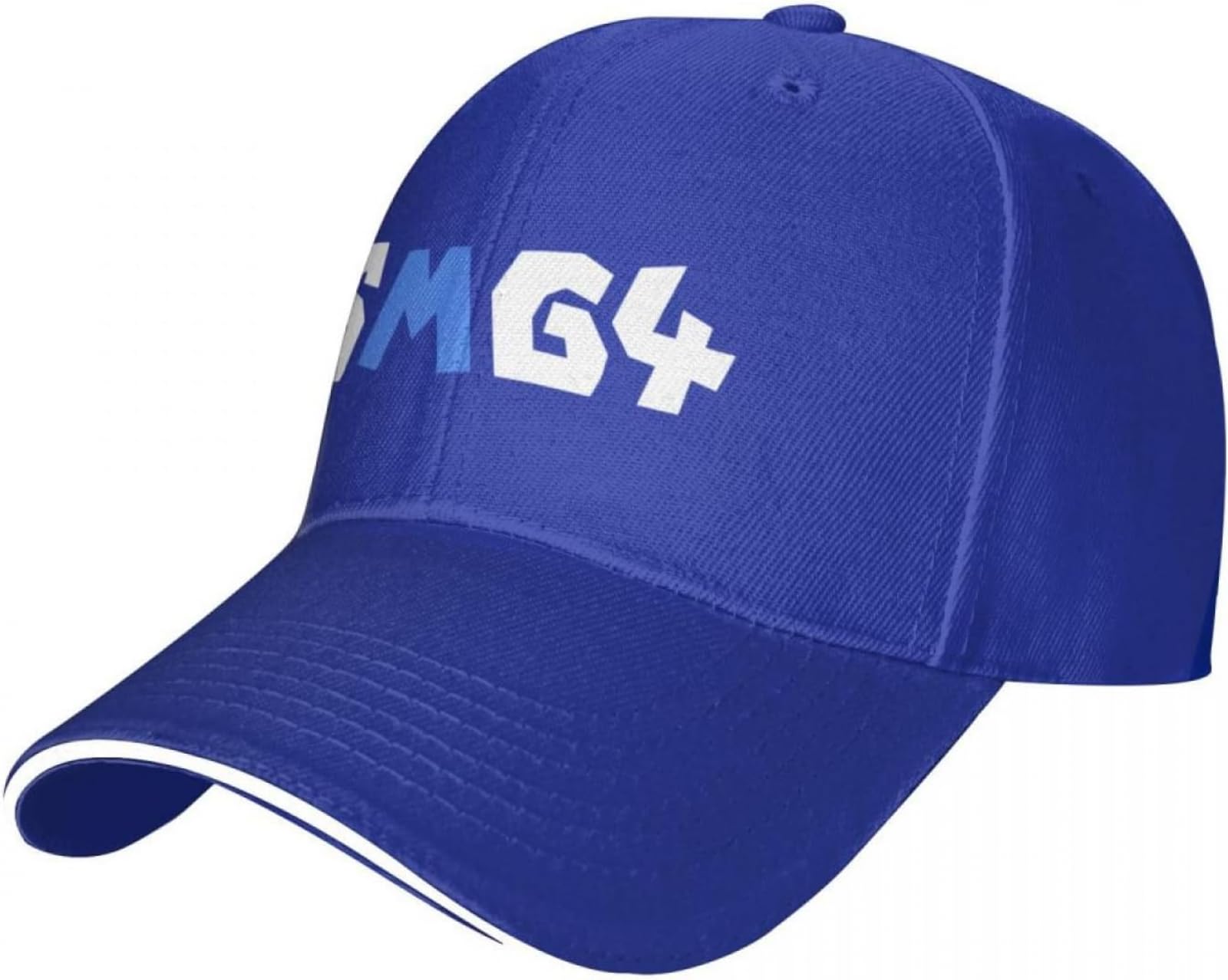 Caphatmc Unisex Color Baseball Cap Hip Hop Sun Hat New Smg4 Smg 4 Logo Baseball Cap Luxury Man Hat Bobble Hat Women's Golf Wear Men's