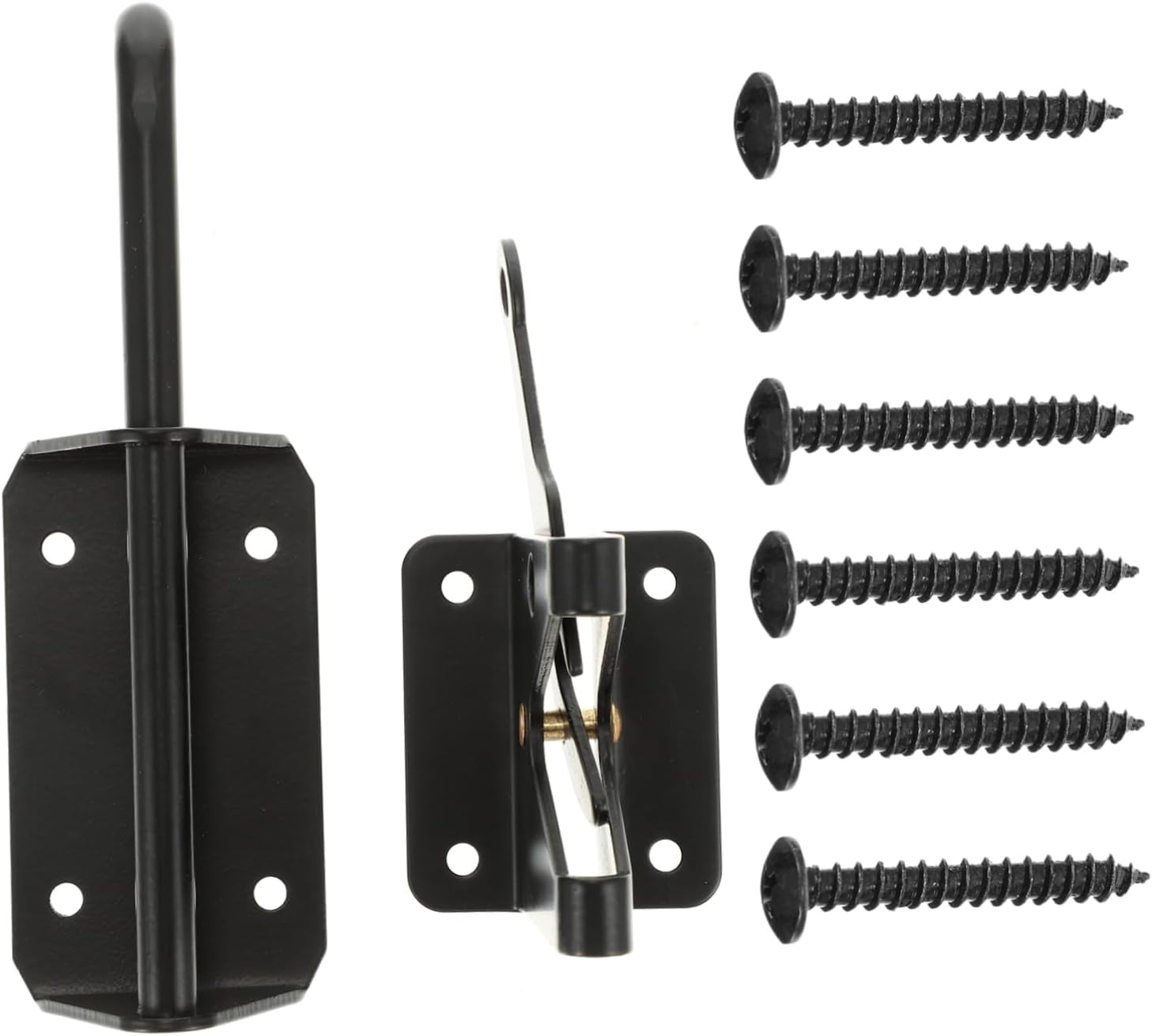 DOITOOL Steel Door Latch Sliding Lock Bolt Hinge for Home Latch Window Easy Install Classic Design