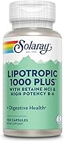 Vista 1 de SOLARAY Lipotropic 1000 Plus Cápsulas Vitaminas 100 Recuento
