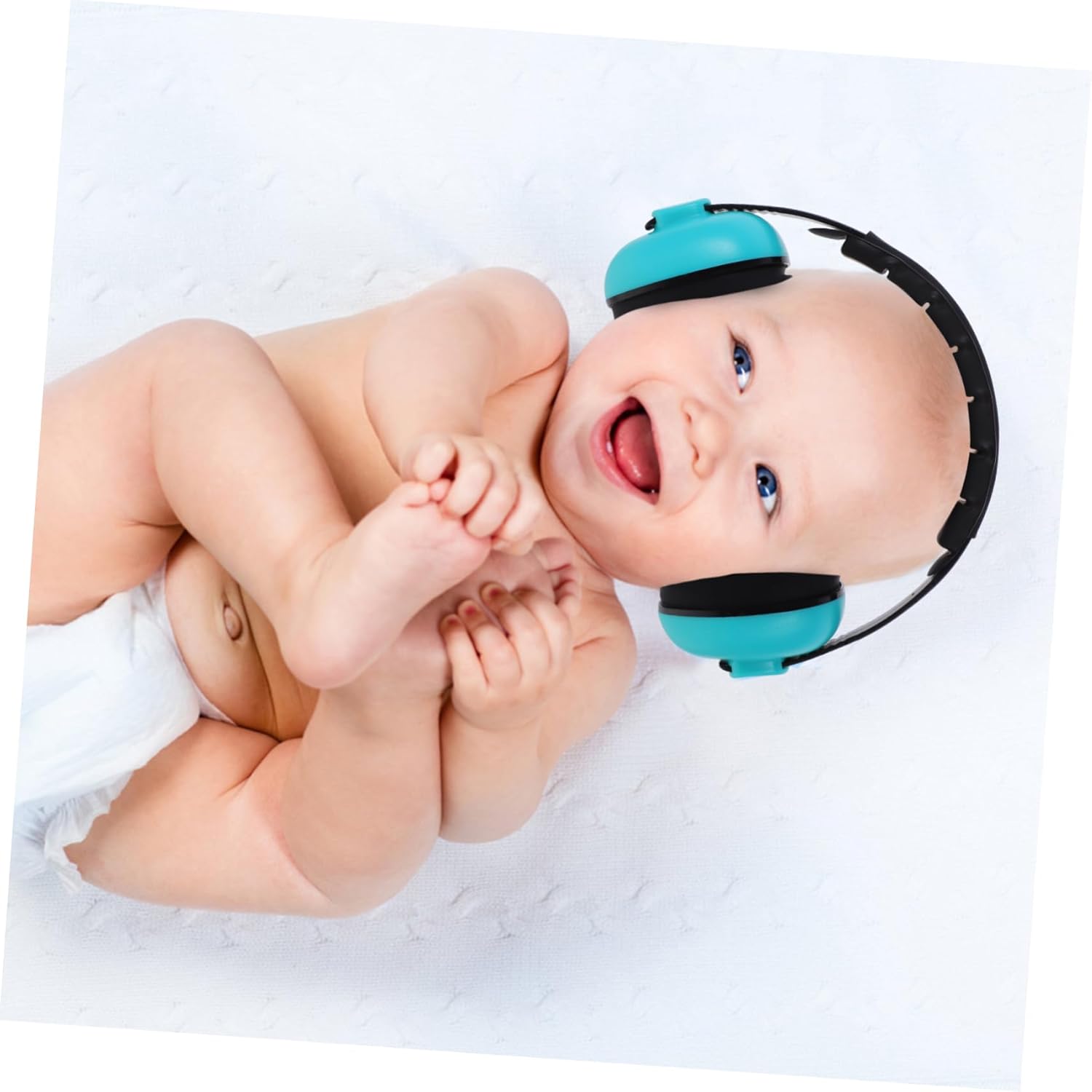 1Set Comfortable Noise Cancelling Ear Muffs for Safe Hearing Protection Earmuffs Noise Reduction for Airplanes Concerts for Newborns