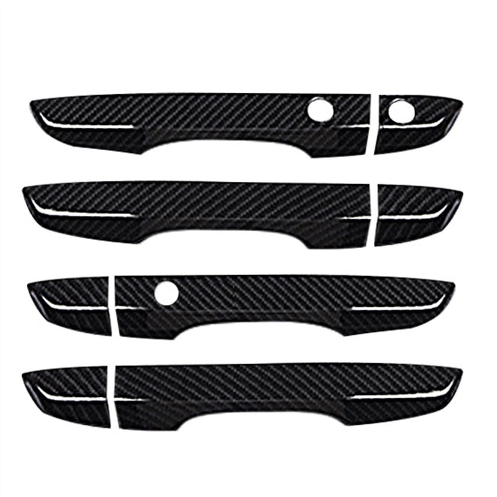Fangziqq 2 For Civic 10Th 016-019 4Pcs Door Handle Covers With Keyless Entry Exterior Handles Car Inner Door Handle(2)