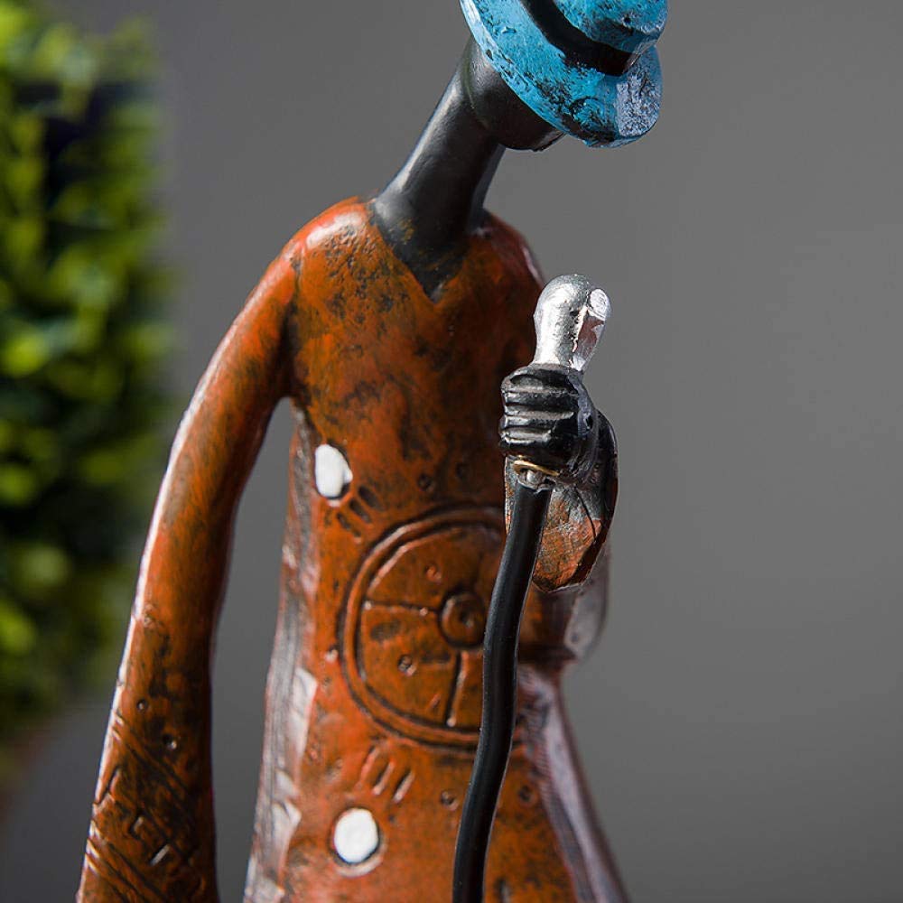 Busto Sculture Fatte A Mano, Rock Band Music Art Character Model, Figure Creative Scultura Ornamenti Art Music Rock Band Crafts Ornamenti per La Decorazione della Casa-A